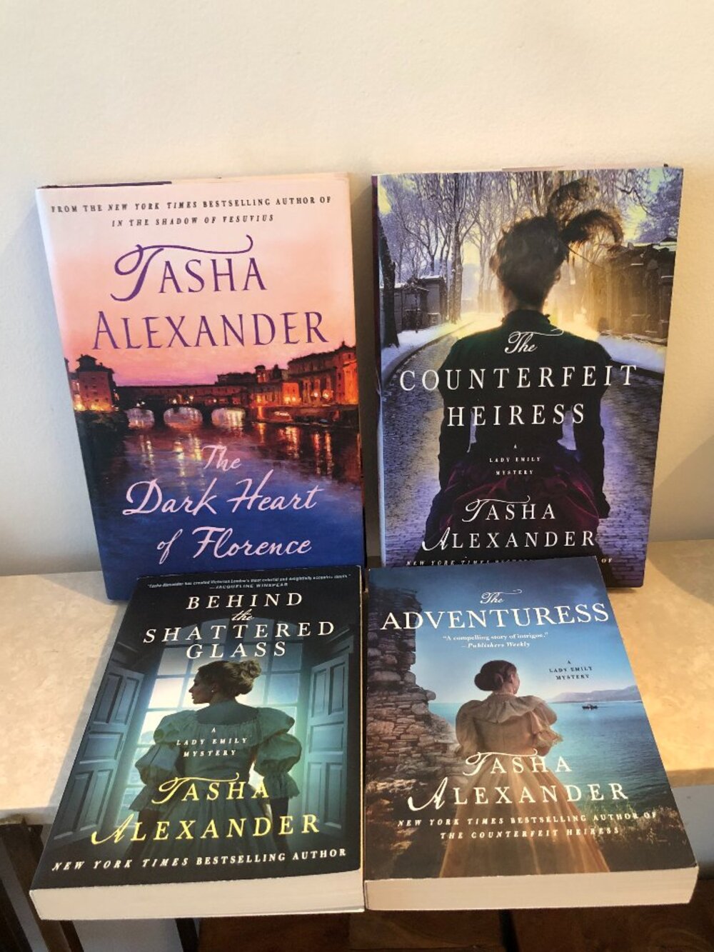 Book Bundle - Tasha Alexander Lady Emily Mystery Series Books New York Times
